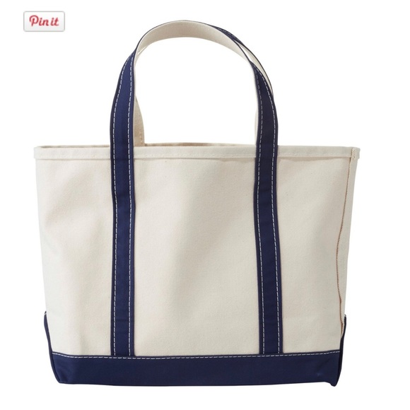 L.L. Bean Handbags - Boat and Tote®, Open-Top Navy